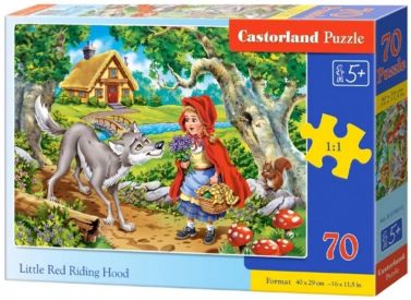 Castorland Puzzle 70. Little Red Riding Hood / Червона шапочка - Пазли