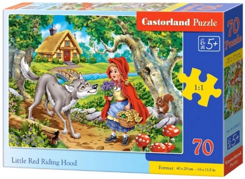 Castorland Puzzle 70. Little Red Riding Hood / Червона шапочка - фото 1