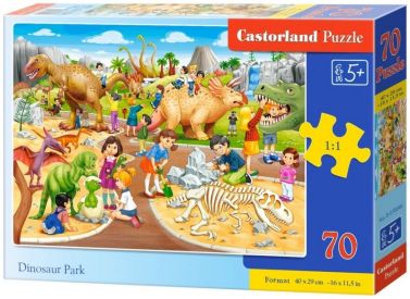 Castorland Puzzle 70. Dinosaur Park / Парк динозаврів - Пазли