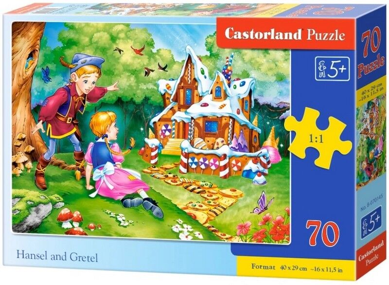 Castorland Puzzle 70. Hansel and Gretel / Гензель та Гретель - фото 1