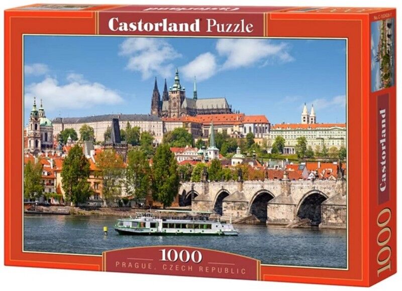 Castorland Puzzle 1000. Prague, Czech Republic / Прага, Чехія - фото 1