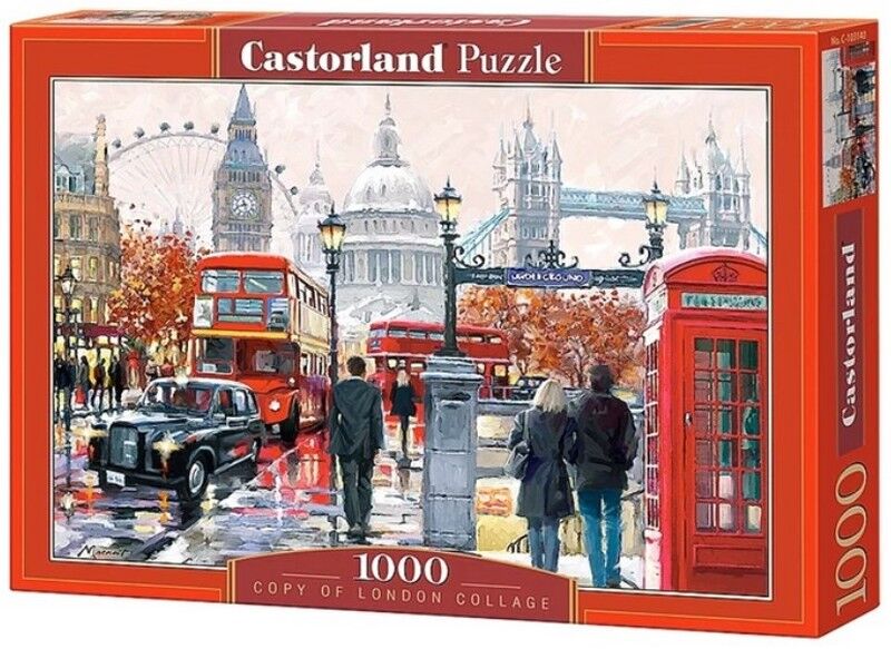 Castorland Puzzle 1000. London Collage / Лондонський колаж - фото 1