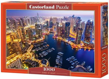 Castorland Puzzle 1000. Dubai at Night / Дубай вночі - Пазли