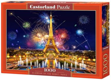 Castorland Puzzle 1000. Glamour of the Night, Paris / Гламурна ніч у Парижі - Пазли