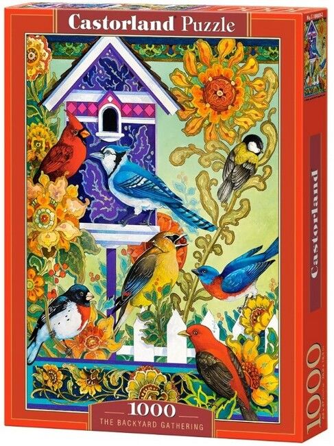 Castorland Puzzle 1000. The Backyard Gathering / На задньому дворі - фото 1