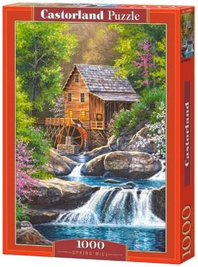 Castorland Puzzle 1000. Spring Mill / Млин навесні - Пазли