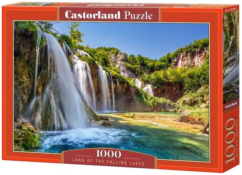Castorland Puzzle 1000. Land of the Falling Lakes / Водоспади - фото 1
