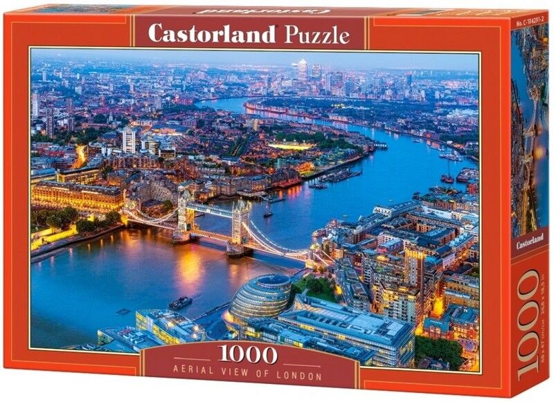 Castorland Puzzle 1000. Aerial View of London / Панорама Лондону - фото 1