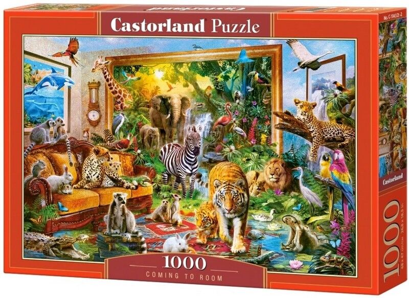 Castorland Puzzle 1000. Coming To Room / Картина, що ожила - фото 1