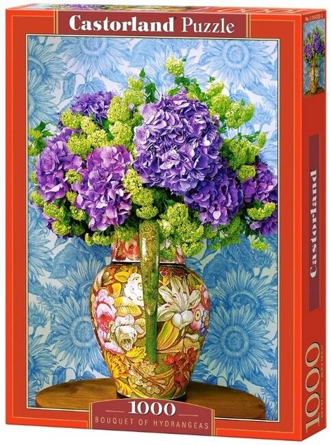 Castorland Puzzle 1000. Bouquet Of Hydrangeas / Букет з гортензій - фото 1
