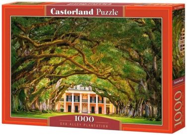Castorland Puzzle 1000. Oak Alley Plantation / Дубова алея - Пазли