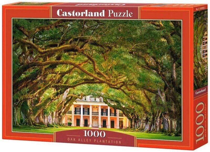 Castorland Puzzle 1000. Oak Alley Plantation / Дубова алея - фото 1