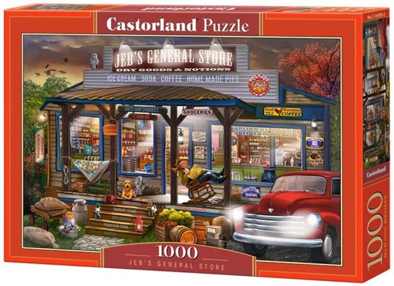 Castorland Puzzle 1000. Jebs General Store / Універмаг Джеба - фото 1