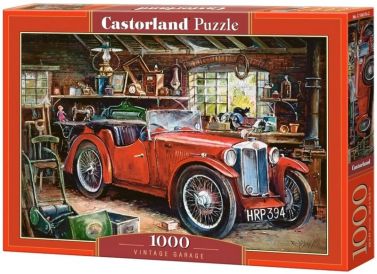 Castorland Puzzle 1000. Vintage Garage / Вінтажний гараж - Пазли