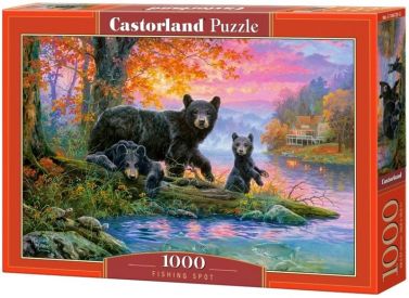 Castorland Puzzle 1000. Fishing spot / Місце для риболовлі - Пазли