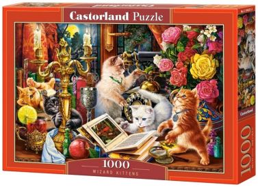 Castorland Puzzle 1000. Wizard Kittens / Кошенята-чарівники - Пазли