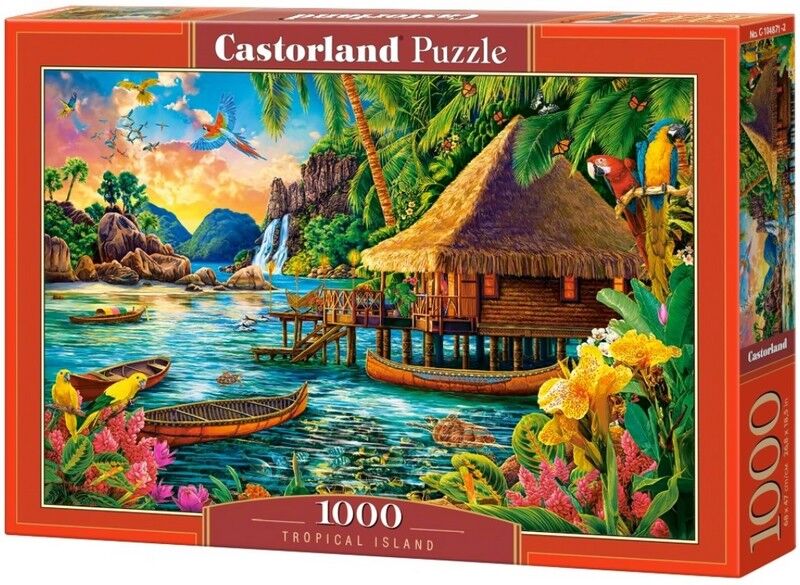 Castorland Puzzle 1000. Tropical Island / Тропічний острів - фото 1
