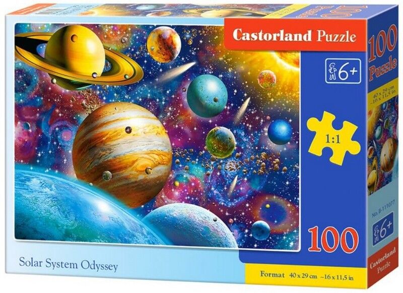 Castorland Puzzle 100. Solar System Odyssey / Сонячна система - фото 1