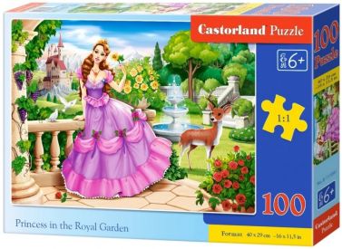 Castorland Puzzle 100. Princess in the Royal Garden / Принцеса в саду - Пазли