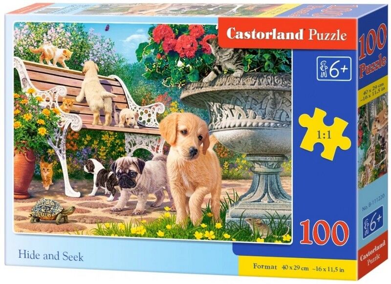 Castorland Puzzle 100. Hide and Seek / Хованки - фото 1