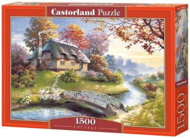 Castorland Puzzle 1500. Cottage / Котедж - Пазли