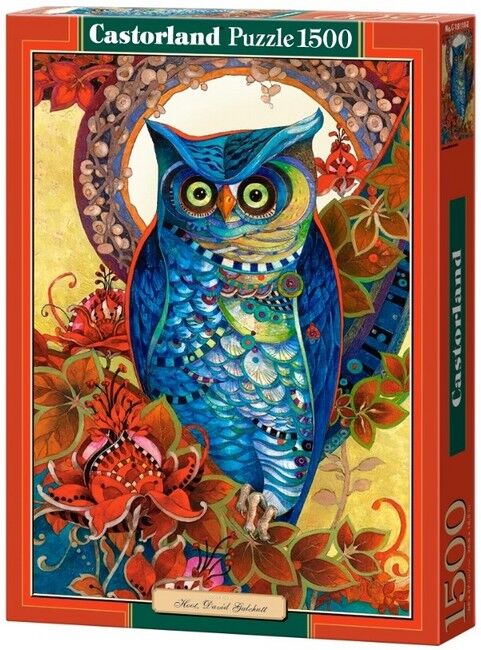 Castorland Puzzle 1500. Hoot, David Galchutt / Гук - фото 1