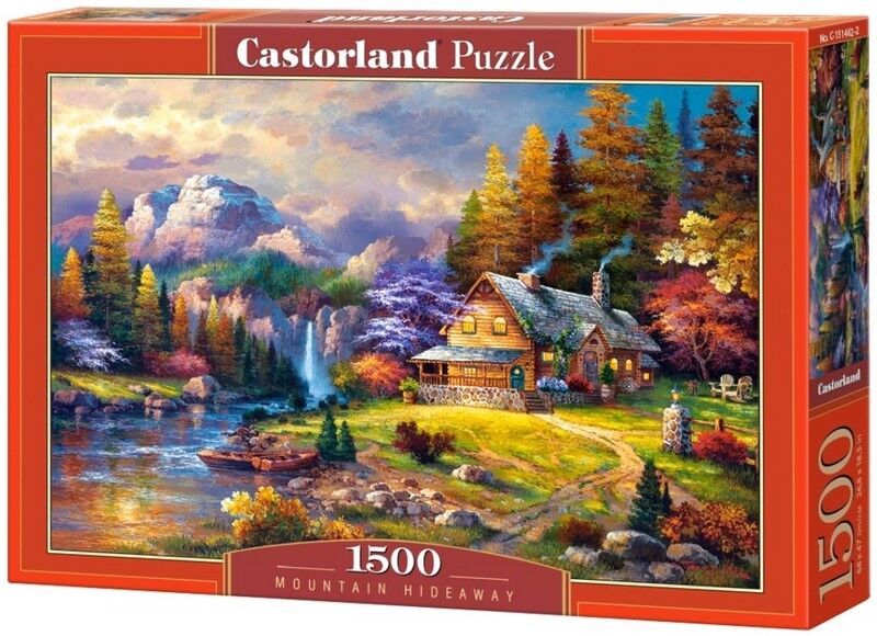 Castorland Puzzle 1500. Mountain Hideaway / Будиночок у горах - фото 1