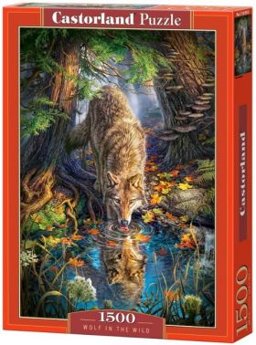 Castorland Puzzle 1500. Wolf in the Wild / Вовк - Пазли