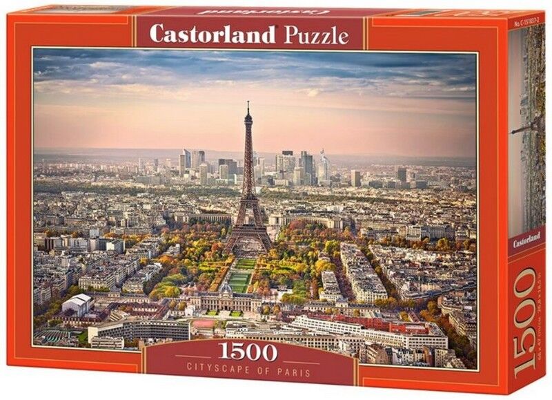Castorland Puzzle 1500. Cityscape of Paris / Вид на Париж - фото 1