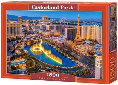 Castorland Puzzle 1500. Fabulous Las Vegas / Казковий Лас-Вегас - Пазли