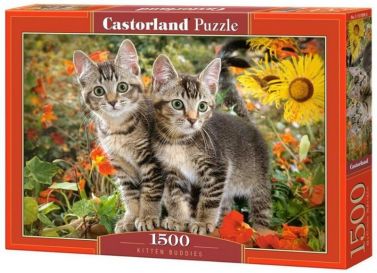 Castorland Puzzle 1500. Kitten Buddies / Друзі-кошенята
