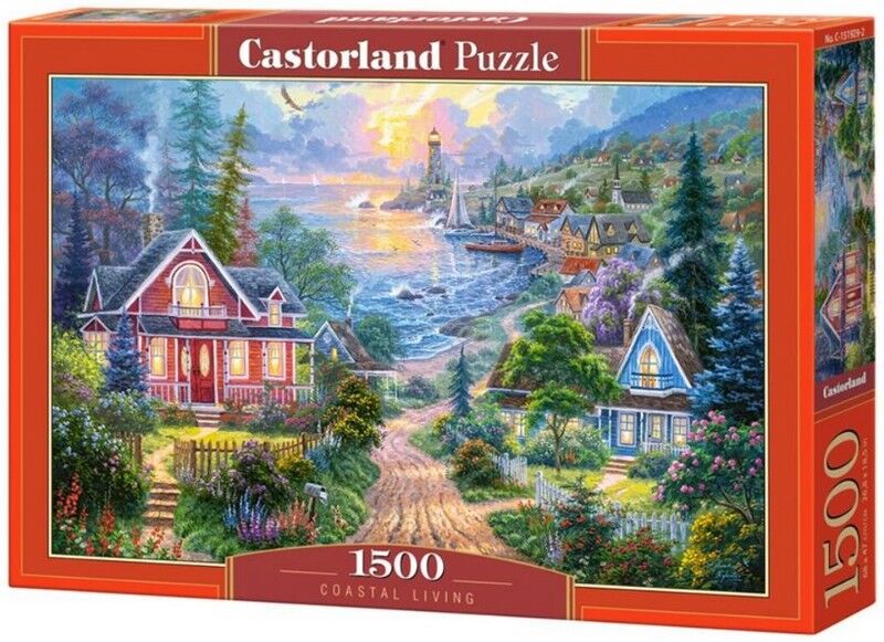 Castorland Puzzle 1500. Coastal Living / Життя на узбережжі - фото 1