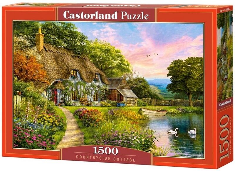 Castorland Puzzle 1500. Countryside Cottage / Сільський котедж - фото 1