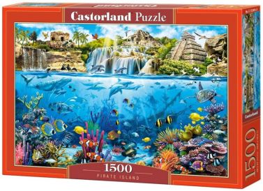 Castorland Puzzle 1500. Pirate Island / Піратський острів - Пазли