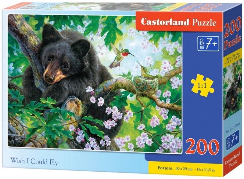 Castorland Puzzle 200. Wish I Could Fly / Хочу літати - фото 1