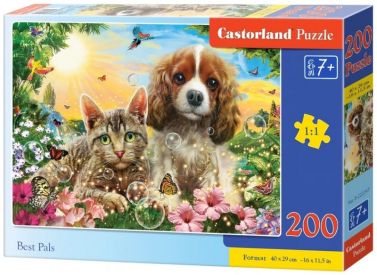 Castorland Puzzle 200. Best Pals / Найкращі друзі - Пазли