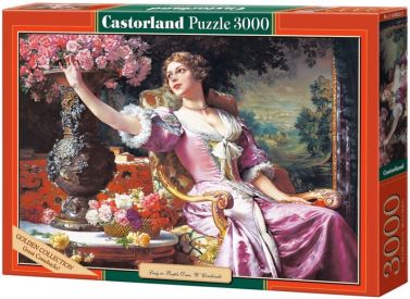 Castorland Puzzle 3000. Lady in Purple Dress, W.Czachоrski / Дама в пурпуровій сукні - Пазли