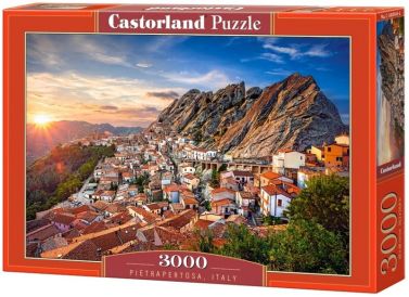 Castorland Puzzle 3000. Pietrapertosa, Italy / П'єтрапертоза, Італія - Пазли
