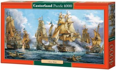 Castorland Puzzle 4000. Naval Battle / Морська баталія - Пазли