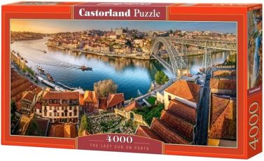 Castorland Puzzle 4000. The Last Sun on Porto / Захід сонця над Порту - Пазли
