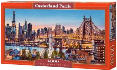 Castorland Puzzle 4000. Good Evening New York / Добрий вечір, Нью-Йорк - Пазли