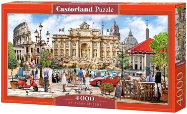 Castorland Puzzle 4000. Splendor of Rome / Площа в Римі