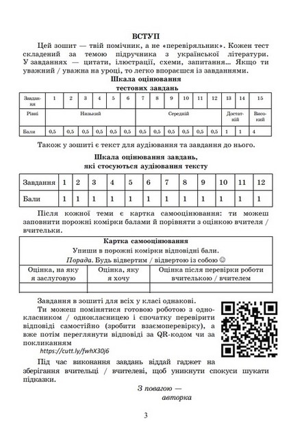 Діагностувальні роботи з української літератури 6 клас НУШ Авт: О. Калинич Вид-во: Астон - фото 3