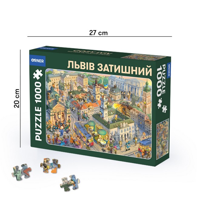Пазли Львів 1000 елементів - фото 2