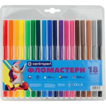 Фломастери Centropen 7790/18 набір 18 штук.