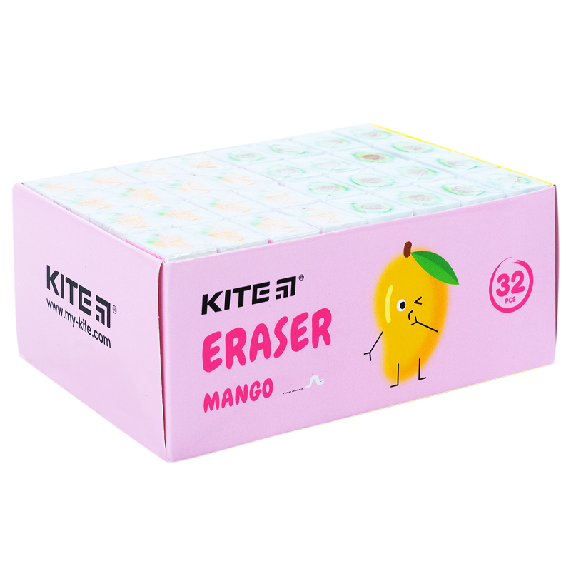 Гумка кольорова Kite Fruits у асортименті - фото 3