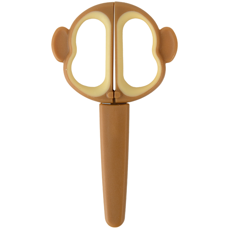 Ножиці дитячі в футлярі, 13см Monkey - фото 2