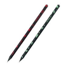 Олівець графітний з кристалом, чорн. корп. Fruit, 36шт, туба - Ручки та олівці