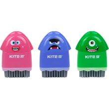 Точилка з контейнером та гумкою Faces, асорті - Ножиці, циркулі, чинки, ластики