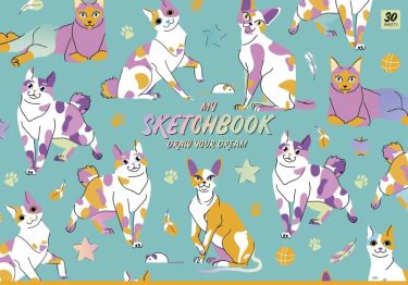 Альбом для малювання 30 аркушів А4 SKETCHBOOK - Альбоми для малювання